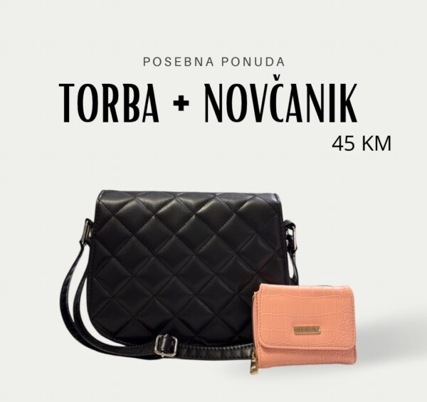 SET TORBA+NOVČANIK