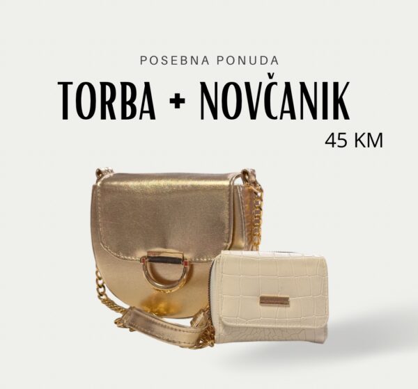 SET TORBA+NOVČANIK