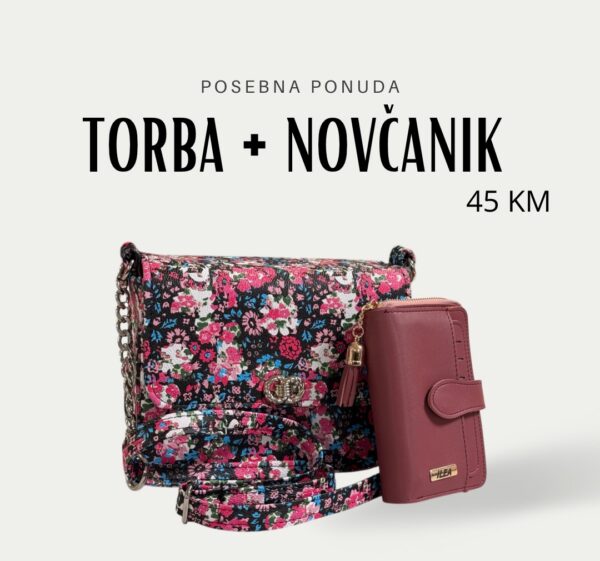 SET TORBA+NOVČANIK