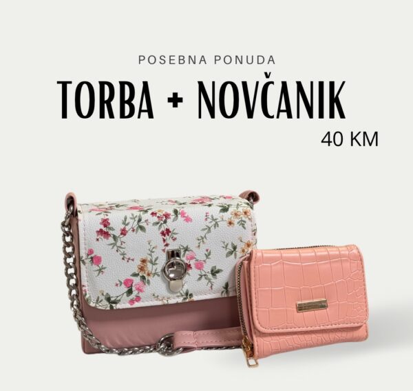 SET TORBA+NOVČANIK